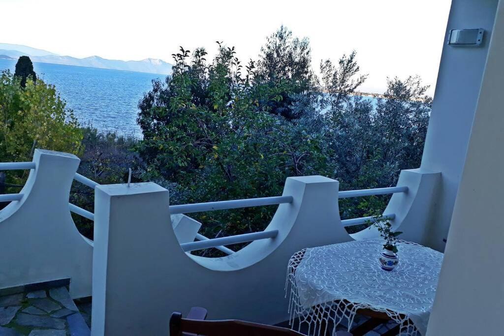 Amazing Sea View-Neos Pyrgos Beach -Evoia Greece Néos Pírgos Kültér fotó